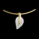 Geschenk anhanger feuille de vie