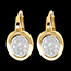 Geschenk Frau Diamant-Ohrringe Alc�ve in Gelbgold - 0.24 Karat - 20 Diamanten