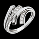 Geschenke ring sophie weissgold mit 12 diamanten
