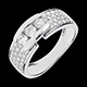 on-line kaufen trilogie ring aus weissgold verziert