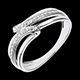 Juwelieren ring serenity weissgold mit 6 diamanten