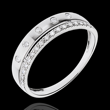 Juwelieren Ring Andere Welt - Wei�gold