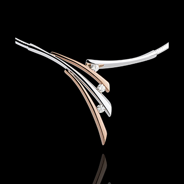 Verkauf Collier Douce Ombre Rose