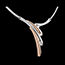 On-line Verfkauf Collier Douce Ombre Rose