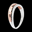 Hochzeit Ring Krone in Ros�- und Weissgold - 22 Diamanten