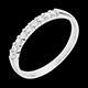 Geschenke trauring semi pave weissgold krappenfassung 025 ka
