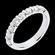 On-line Verfkauf trauring semi pave weissgold krappenfassung 075 ka