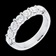 Gold Schmucke trauring semi pave weissgold krappenfassung 12 kar