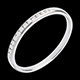 Verk�ufe trauring semi pave weissgold kanalfassung 13 diama