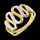 Juwelier ring voyages a l infini gelbgold