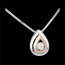 Gold Schmuck Diamantcollier Tr�ne der Antilope in Rotgold