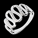 Geschenk Frau ring voyages à l infini weissgold