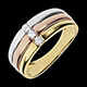 Verkauf trilogie ring trinidad weissgold gelb