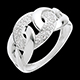 Kauf ring sautoir weissgold 24 diamanten