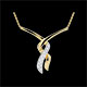 Verk�ufe collier baiser du guepard gelbgold