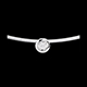 on-line Kauf collier flohdiamant weissgold