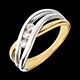 On-line Verk�ufe trilogie ring nympheade gelbgold und weiss