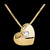 On-line Verfkauf Collier Liebliches Herz in Gelbgold