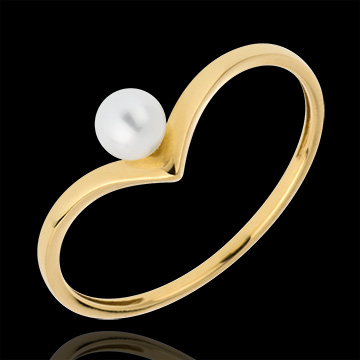 Schmuck Ring die Perle von Olga