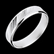 Hochzeit ring loft aus weissgold