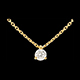 Kauf collier solitar gelbgold 031 karat