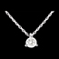 Geschenke Collier Solit�r in Weissgold - 0.26 Karat