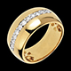 Gold Schmucke ring eclat solaire