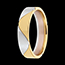 Geschenke Ring Harlekin in Gelbgold und Weissgold