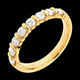 kaufen trauring semi pave gelbgold krappenfassung 065 kar