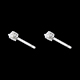 Schmuck diamantohrringe joya in weissgold