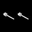 Juwelier Diamantohrringe Joya in Weissgold