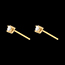 Geschenk Frau Diamantohrringe Joya in Gelbgold
