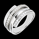 Schmuck ring baltique weissgold mit 30 diamanten