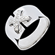 Juwelier ring haute couture in weissgold