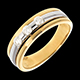 Verk�ufe trilogie eklipse weiss und gelbgold 024 karat diam