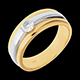 Verk�ufe solitar eklipse weiss und gelbgold 028 karat