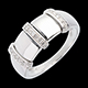 Gold Schmucke ring triade weissgold diamanten