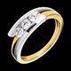 Kauf trilogie bipolaire weiss und gelbgold 041 karat di