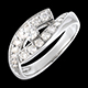Schmuck solitar funkelndes auge weissgold 063 karat 19 dia