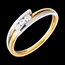 Geschenke Frauen bicolor - 0,12 carat