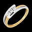 Hochzeit bicolor - 0,19 carat