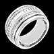 on-line kaufen ring bagatelle in weissgold 28 karat 48 diamanten