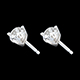 on-line Kauf diamantohrstecker in weissgold krappen karat