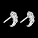 Juwelieren diamantohrstecker trilogie in weissgold diamanten