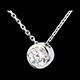 Geschenk collier pepite in weissgold 75 karat 75 karat