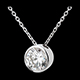 kaufen collier pepite in weissgold 55 karat 55 karat