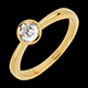 kaufen solitarring poupee gelbgold