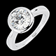 On-line Verfkauf solitarring poupee weissgold
