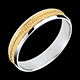 Gold Schmucke trauring arche aus zwei goldfarben