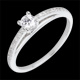 Geschenke diamant solitar avalon weissgold